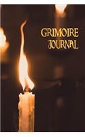 Grimoire Journal - Blank Book of Shadows: Candlelight Spell Book