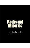 Rocks and Minerals: Notebook