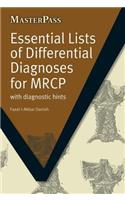 Essential Lists of Differential Diagnoses for MRCP