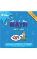 Page a Day Math Addition & Math Handwriting Book 2 Set 2: Practice Writing Numbers & Adding 6 to Numbers 6-10