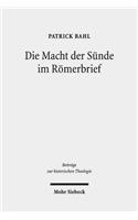 Die Macht der Sunde im Romerbrief