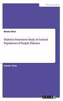 Diabetes Awareness Study in General Population of Punjab, Pakistan