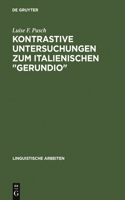Kontrastive Untersuchungen Zum Italienischen Gerundio