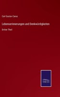 Lebenserinnerungen und Denkwürdigkeiten