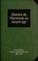 Histoire de l'harmonie au moyen age