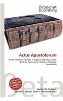 Actus Apostolorum: (German)