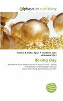 Boxing Day: (English)