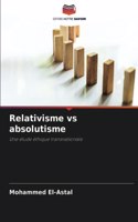 Relativisme vs absolutisme