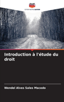 Introduction à l'étude du droit