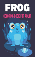 Frog Coloring Book for Adults