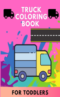 Truck coloring book for toddlers