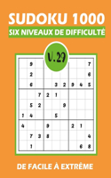 SUDOKU 1000 six niveaux de difficulté Vol.29