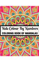 Kids Colour By Numbers Coloring Book Of Mandalas