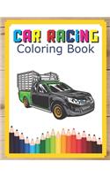 Car Racing Coloring Book