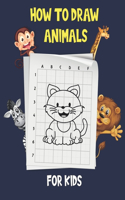 How To Draw Animals For Kids: Learn to Draw Step-by-Step cute animals, Draw 50 Animals, how to draw cute animals