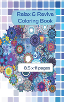 Relax & Revive Coloring Book
