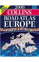 COLLINS ROAD ATLAS EUROPE 1999