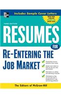 Resumes for Re-Entering the Job Market