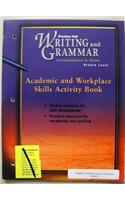 Prentice Hall Writing & Grammar Academic & Workplace Skills Activity Book Grade 7 2001c First Edition