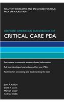 Oxford American Handbook of Critical Care for PDA