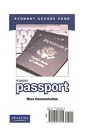 Pearson Passport Student Access Code Card for Mass Communication (Standalone): (English)