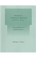 Student Solutions Manual for Foundations of Mathematics
