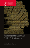 Routledge Handbook of Public Policy in Africa