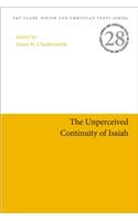 The Unperceived Continuity of Isaiah