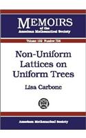 Non-uniform Lattices on Uniform Trees