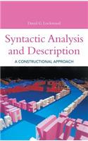 Syntactic Analysis and Description