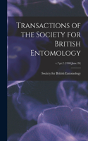 Transactions of the Society for British Entomology; v.7