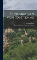 Erinnerungen von J.D.H. Temme