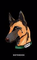 Notebook: Belgian Mountain Dog