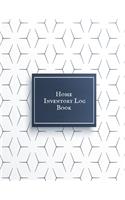 Home Inventory Log Book: Home Improvement, Property & Building Contents Claims Journal Pad -Document & Track Household Items - Contents Claims & Home Owner's Record Organize