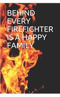 Behind every firefighter is a happy family