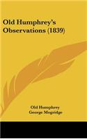 Old Humphrey's Observations (1839)