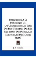 Introduction A La Mineralogie V1