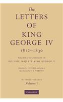 Letters of King George IV 1812-1830 3 Part Set