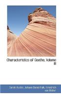 Characteristics of Goethe, Volume III