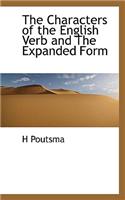 The Characters of the English Verb and the Expanded Form
