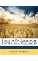 Boletim Da Sociedade Broteriana, Volume 15
