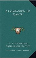 A Companion to Dante