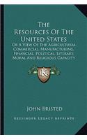 The Resources Of The United States