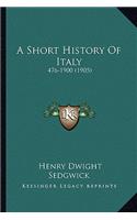 A Short History Of Italy