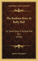 Rushton Boys At Rally Hall