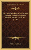 XII Conti Pomiglianesi Con Varianti Avellinisi, Montellesi, Bagnolesi, Milanesi, Toscane, Leccesi, Ecc. (1876)