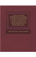 A History of Hatfield, Massachusetts, in Three Parts
