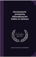 Oeconomisch-juristische Abhandlung Der Güther In Sachsen: (English)
