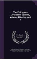 Philippine Journal of Science, Volume 11, part 2