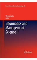 Informatics and Management Science II